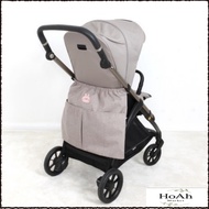 [manitto] Stroller Bag, Beige, 1pc / Korean Stroller Bag / Spacious Storage