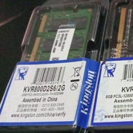 SODIMM MEMORI RAM LAPTOP KINGSTON DDR2 2GB PC-6400