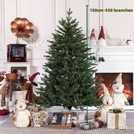 {TYUYIU} 1.5/1.8M Christmas Tree PE Simulation Christmas Tree Green Bare Tree Home Shopping Mall Win