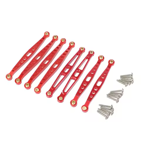 Metal upgrade and renovation accessories, parts, fixing rods For HuangBoToys 1/10 ZP1001 ZP1002 ZP10