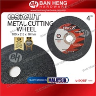 CUTTING DISC 4''(100 X 2.5 X 16MM) / FLEX DISC S/STEEL 4''(103 X 2.9 X 16MM) / GRINDING DISC 4''(100