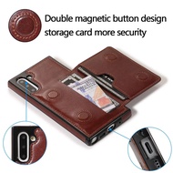 Luxury Leather Case for Huawei P40 Pro P30 Mate 40 MATE30 Pro Nova 4e Mate 20 Lite Card Slot Flip Stand Cover