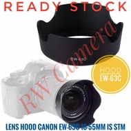 Canon EW-63C EW63C Lens Hood 18-55mm IS STM 700D 80D 18-55 mm Lens