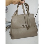 Preloved Hoze Korea Handmade Bag,Brown,Genuine Authentic Leather