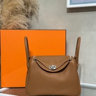 HERMES Lindy 26 - 金棕銀 K