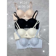 Thin half-foam lace bra without underwire c28 high-quality lace bra