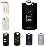 114OMYZUSHOP Empty Bottle Storage Basket, 82L Folding Wastewater Bottle Collector Bag, Durable With 
