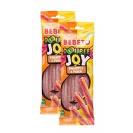 Bebeto Double Joy Pineapple & Peach 2 Bags - (75g X 2) ( Bebeto Double Joy Perisa Nenas & Pic 2 Beg 