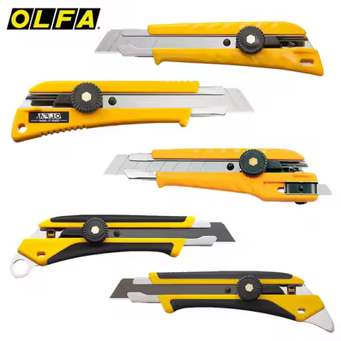 Olfa cutte X Series Art Knife - Ultra Heavy Duty L-1/L-2/L-3/L-5/L-6/L-7 18mm Knob Lock Cutting Tool