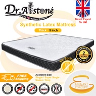 (Edition Export to UK) Dr.Alstone High Quality 5 inch Synthetic Latex (Single/Super Single/Queen/Kin