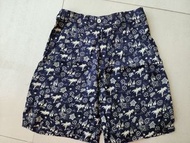 德國 Bogner viscose shorts 藍色印花短褲