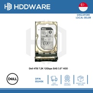DELL 4TB 7.2K 12G SAS 3.5" 512n HDD // 05JH5X // 5JH5X // ST4000NM0295 // 2FS207-150
