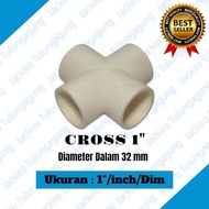 1" Cross Pipe Fitting/inch/Dim