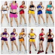 2pcs Short Gymnastics Suit | Women's Short Sportswear