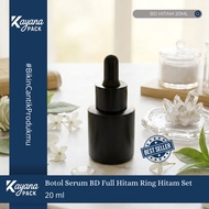 20ML FULL BLACK BD SERUM PIPETTE BOTTLE BLACK BD/ 20 ML BLACKRing SET (BD BLACK 20)