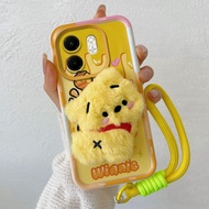 เคส X6532สำหรับ Infinix Smart 9 4G กันกระแทกซิลิโคน TPU นิ่มตุ๊กตาผ้ากำมะหยี่3D เคสโทรศัพท์สำหรับ In