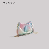 Japan White Niche Design Cloud Bag Messenger Bag Women