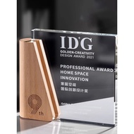 Customized Customized Lettering Solid Wooden Crystal Trophy Agent Award Medal Creative Medal Customi