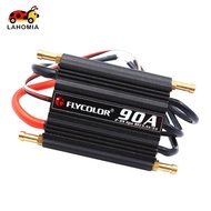[LAHOMIA] 90A Waterproof Brushless ESC RC Boat Speed Controller Built-in 5.5V/5A BEC