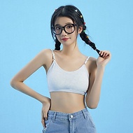 Áo lót lá học sinh nữ cấp 2 cấp 3 vải cotton thoáng mát dây nhỏ mút cố định kín đáo thích hợp mặc cù