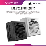 Corsair RMe ATX 3.1 Power Supply | 650W 750W 850W 1000W | 80+ Gold | Fully Modular PSU | PCIe 5.0 Re