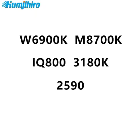 For Inkjet Printer Black IQ800 3180K 2590 W6900K M8700K