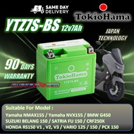 YTZ7S-BS YTZ7S YTZ7 FOR RS150 TOKIOHAMA GEL BATTERY YTZ7V / NMAX155 / NVX155 / BELANG150 / RS150R ba