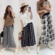 Have 9542 ️‍ Japanese Checked Wide Pants