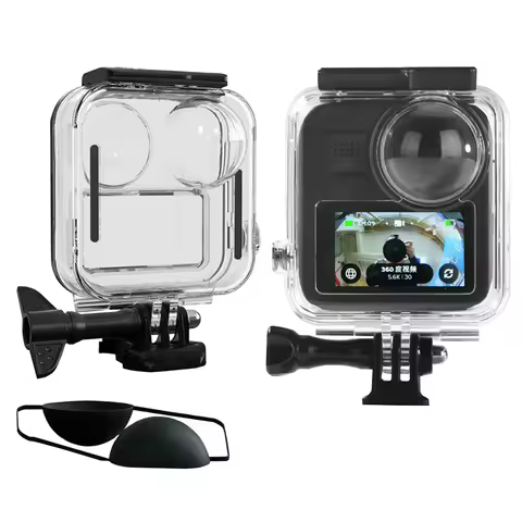 For GoPro MAX Waterproof Housing Case for GoPro MAX Diving Protection Underwater Dive Cover for Go P