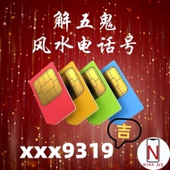 风水 易经号 福禄寿 生天延 VIP FENG SHUI NUMBER 9319 4134 1491