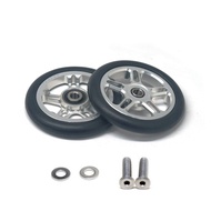 nov Wheel P / Silver - 65mm easy wheel for P-line Brompton