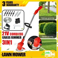 3 Years Warranty🔥24V grass cutter/lawn mower/mesin rumput elektrik/mesin potong rumput/割草机