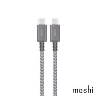 公司貨 Moshi Integra™ 強韌系列 USB-C to USB-C 耐用編織 充電線/傳輸線 2m 有保固