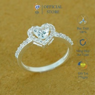 Nhẫn Bạc Nữ JQN N42 Mẫu Nhẫn Trái Tim