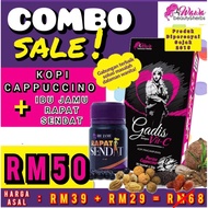 SPEACIAL COMBO SET KOPI GADIS + IBU JAMU RAPAT SENDAT By Wawa Khan + FreeGift