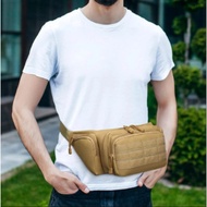 Outdoor Tactical Gun Waist Bag Holster Chest Combat Camping Sport Hunting Athletic Shoulder Sling Fa