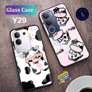 Softcase Glass For VIVO Y29 (4G) & VIVO Y29 (5G) - Case Handphone For VIVO Y29 (4G) & VIVO Y29 (5G) 