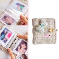 weroyal 40 Pocket Photo Album with 3 Rings Cloth Binder Cover 3Inch Card Organiser