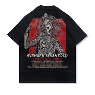 T-Shirt merchandise A7X Asia Tour 2026 Avenged Sevenfold Live In Indonesia - Men's Oversized Metal R