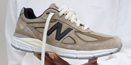 US10  JJJJound x New Balance 990v4 灰綠色 運動鞋