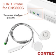 CONTEC CMS800G Fetal Monitor real-time acquire FHRTOCOFMOV color LCD ultrasound