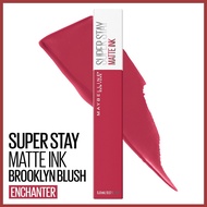 Maybelline Superstay Matte Ink Liquid Matte Lipstick Make Up [ Tahan Lama Hingga 24 Jam ] [ 385 Vali