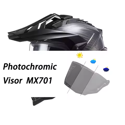 Motorcycle helmet Photochromic Visor Shield Fit for LS2 MX701 EXPLORER Screen Helmet Part