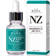 Cos De BAHA-Night Treatment Redness Acne Facial Serum for Face, Niacinamide 20% + Zinc PCA 4% 30ml, 