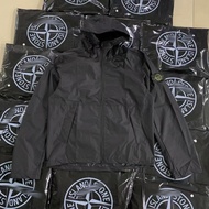 Cross-Border STONE ISLAND STONE Hard Shell Windproof Waterproof Epaulettes GTX Outdoor Jacket Jacket