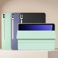 For Samsung Galaxy Tab S11 11" M-X730 SM-X736B S9 S10 Plus Case 12.4inch Anti Scratch TPU Tri-Fold S
