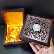 Wooden ring box, high quality jewelry ring box 12cm*12cm