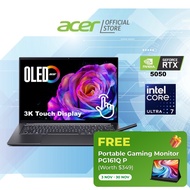 [FREE Portable Monitor] [RTX5050 & Intel Core Ultra 7] Acer Swift X | SFX14-73G-74Q5 14.5" 3K OLED T