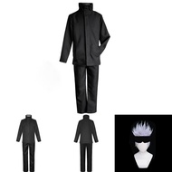 Amazing Jujutsu Kaisen Gojo Satoru Cosplay Outfit For Men Including Synthetic Wig Stunning