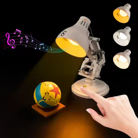 Not Include Model LED Light Set 21357 Suitable for LEGO Luxo Jr. Building Blocks Bricks DIY Lamp Toy